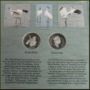 1995 Canada 50 Cents Canada On The Wing Sterling Silver 4-Coins Set