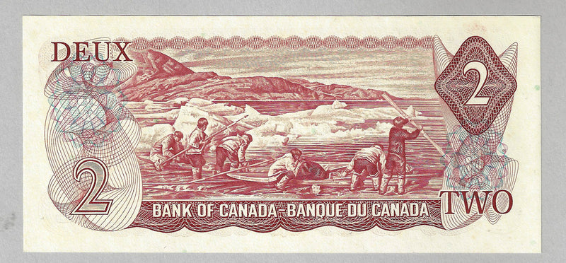 1974 $2 Bank of Canada Note Lawson-Bouey Prefix ABT9869089 BC-47a-i CH/UNC