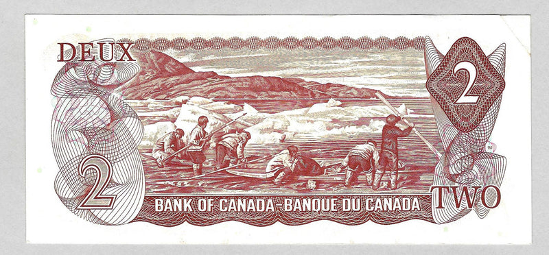 1974 $2 Bank of Canada Note Crow-Bouey Prefix ARC1934103 BC-47b CH/UNC