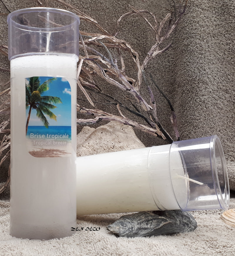 Scented Tropical Breeze Candle