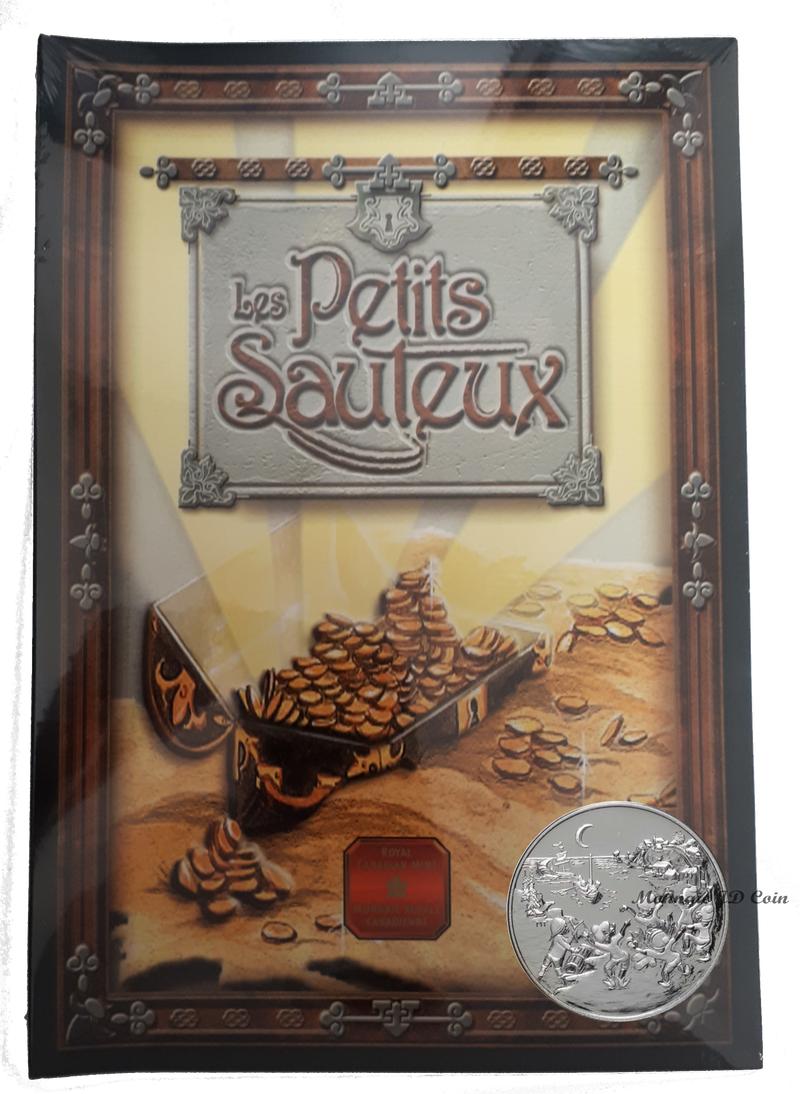 2001 Canada 50 Cents Folklore And Legends Series-Les Petits Sauteux Sterling Silver