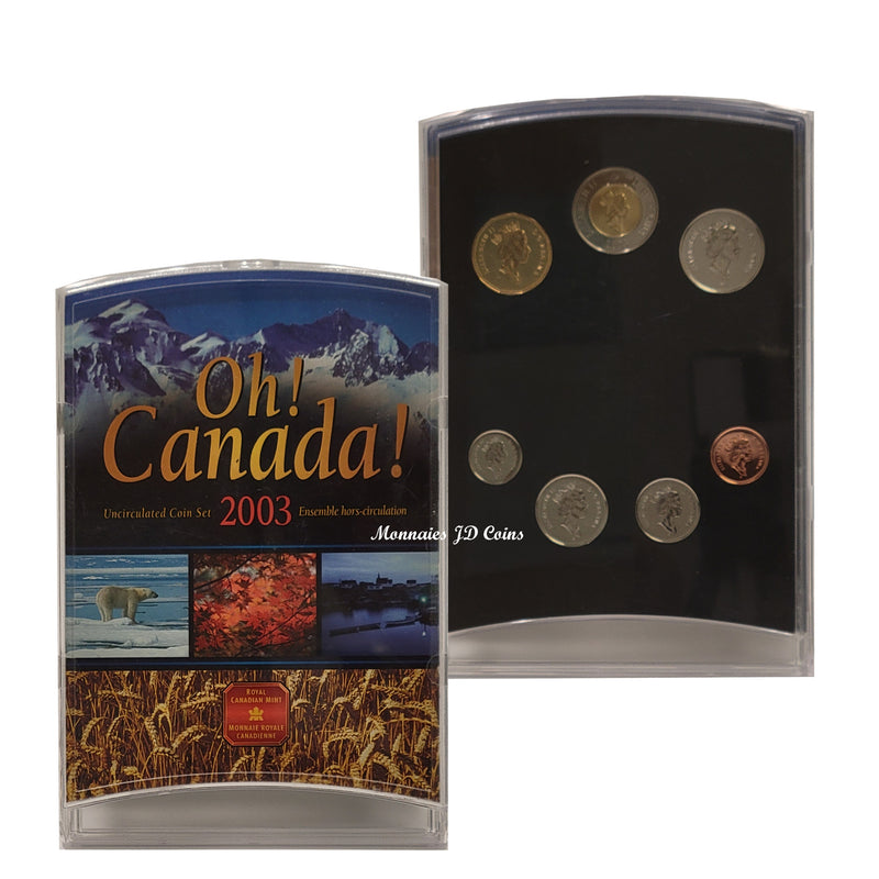 2003 Oh! Canada! Uncirculated Coins Set