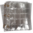 Steel Eyelet Pages For 2x2-20 Pocket 3 Ring Binder Pack Of 10