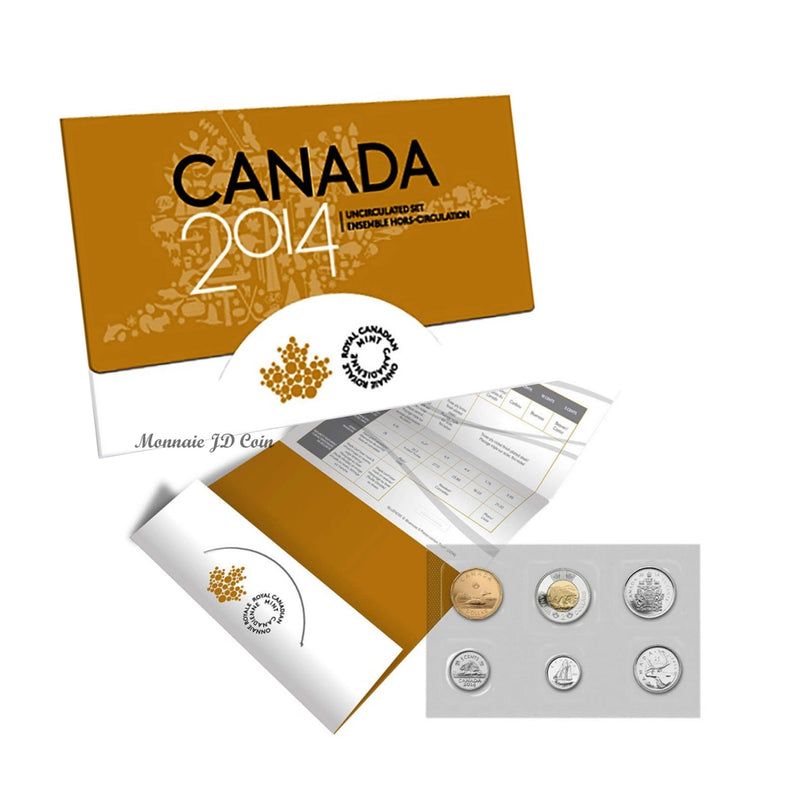 2014 Canada Proof Like Set 6 Coin