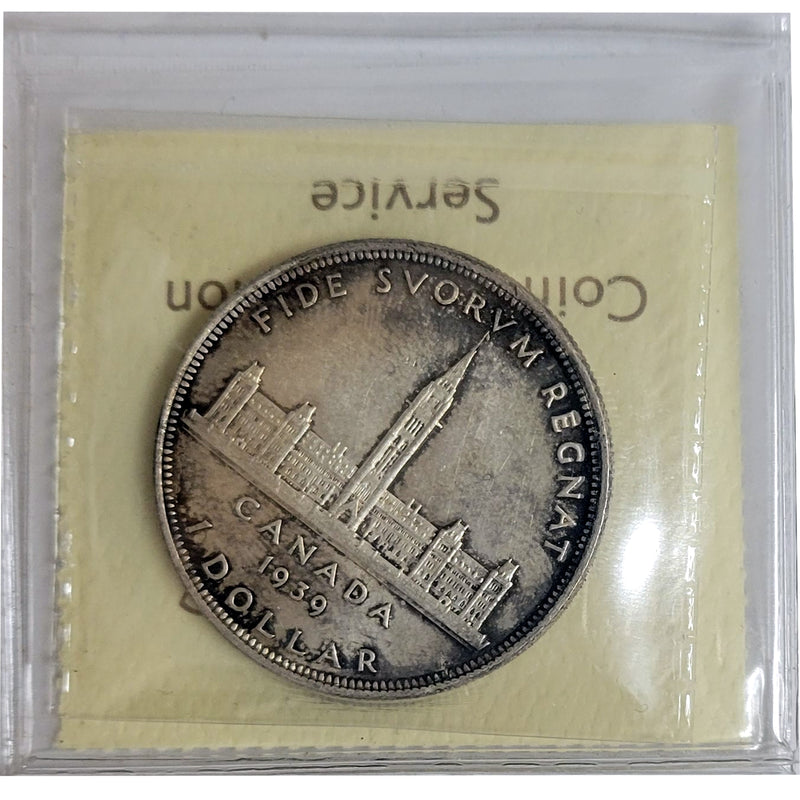1939 Canada Silver $1 Dollar Certifield ICCS MS-65