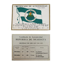 1975 REPUBLICA DE NICARAGUA 500 And 200 Cordobas Proof .900 Gold Coin  Tax Exempt