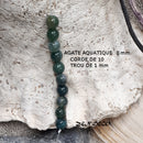 AQUATIC AGATE 8mm