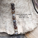 BOTSWANA AGATE 8mm