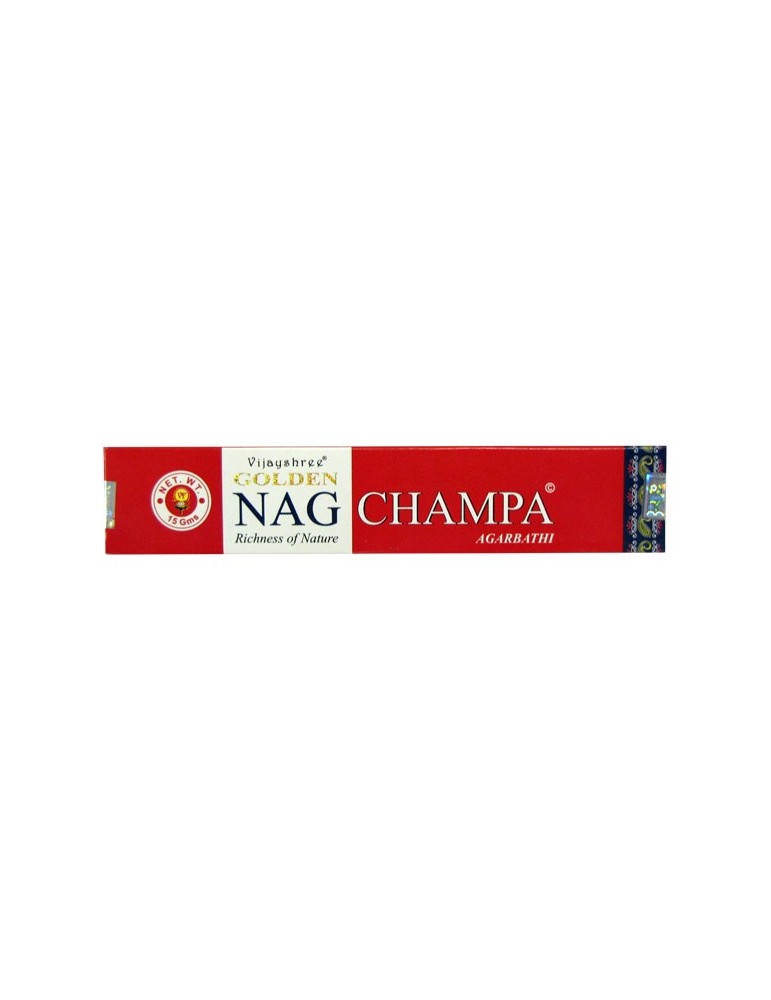 Golden Nag Champa - Vijayshree Incense 15 gms Sticks