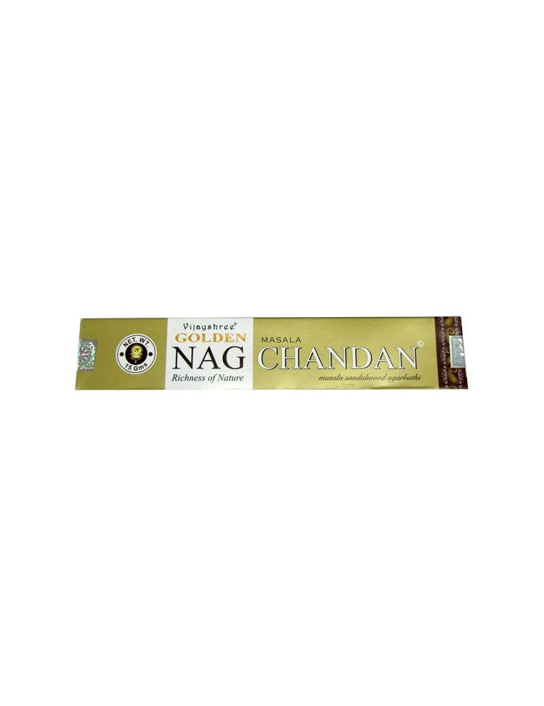 Golden Nag Chandan - Vijayshree Incense 15 gms Sticks