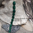 MALACHITE PASTILLE 18X13X6mm