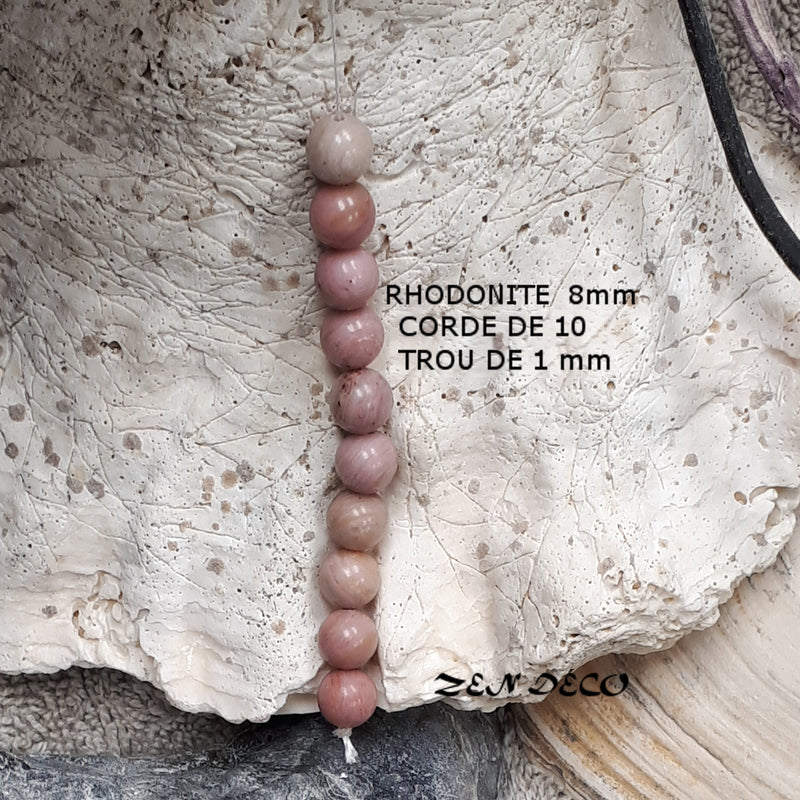 RHODONITE 8mm