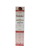 Saffron - Goloka 15 gms Incense Sticks